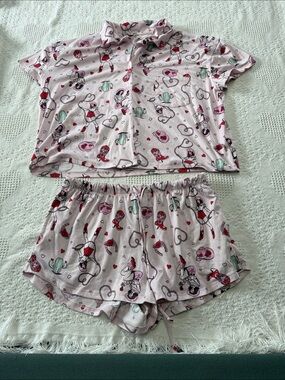 Walmart Valentine’s Day Soft and Stretchy Cowgirl Pajamas (M)
